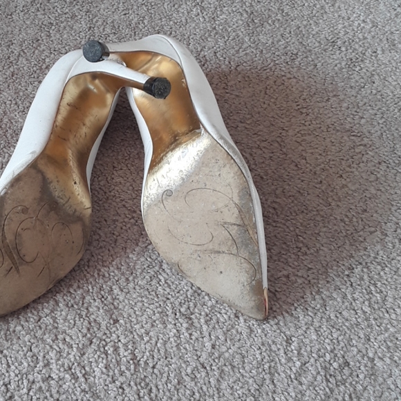 🐖Well loved white heels ted baker size 37 - Picture 7 of 7